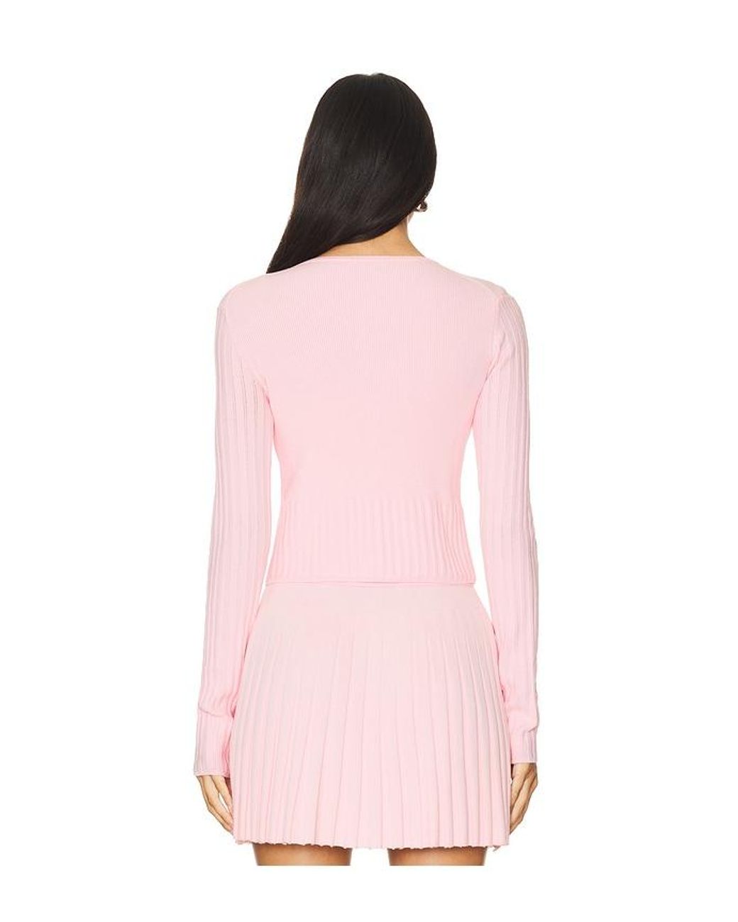 MAJORELLE Pink Lenda Cardigan