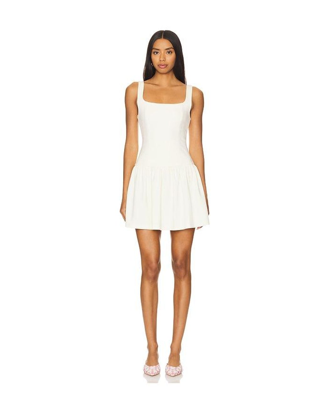RUE SOPHIE White Addie Mini Dress