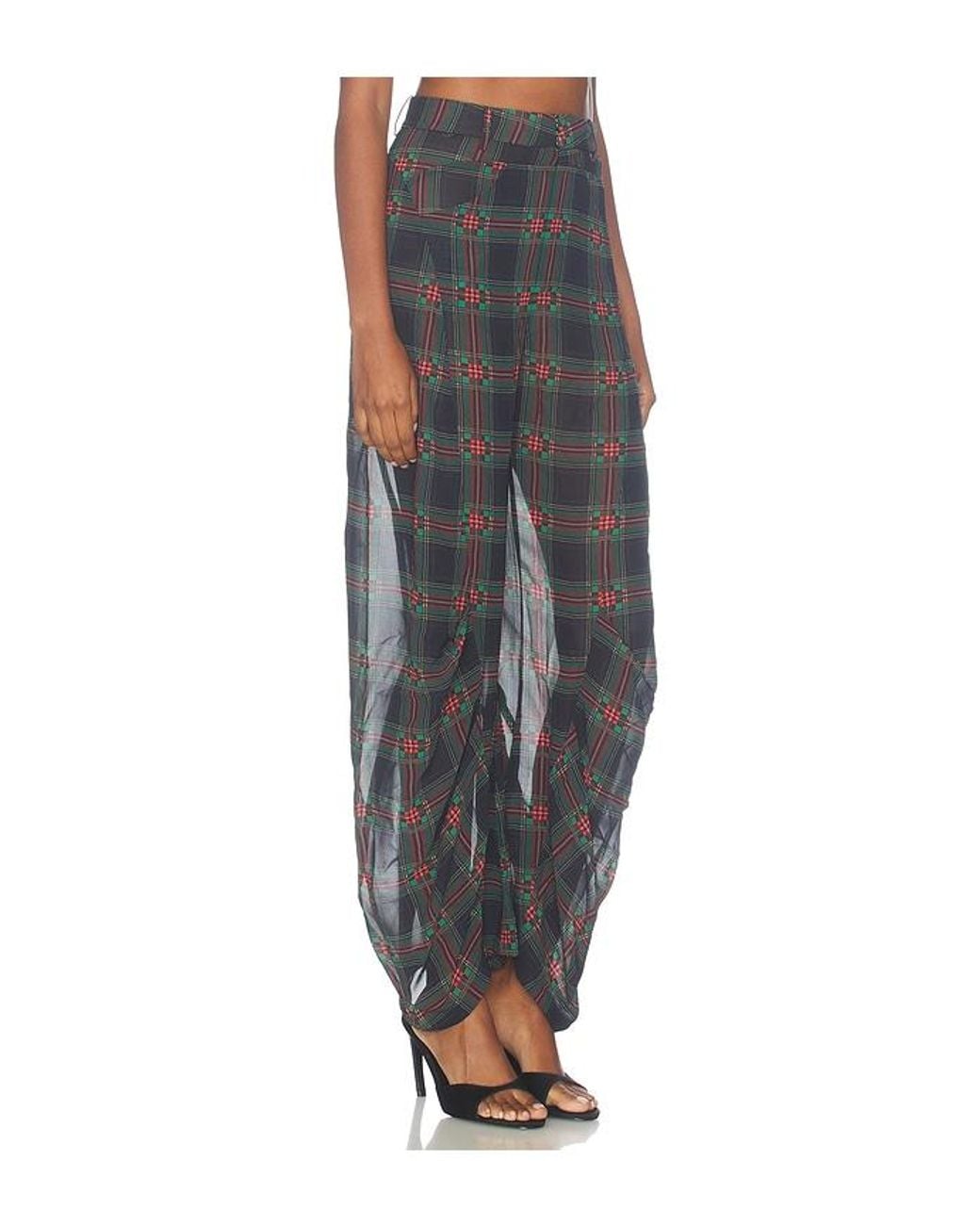 Bronx and Banco Black Organza Pant