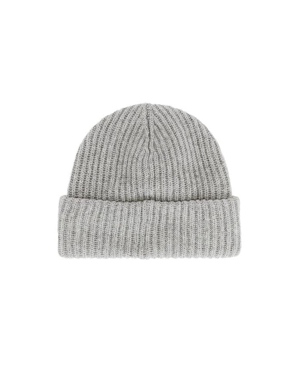 Ganni Multicolor Structured Rib Beanie