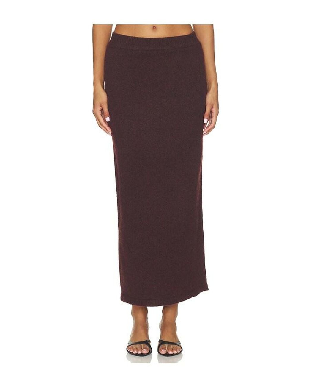 Line & Dot Multicolor X Revolve Maxi Skirt
