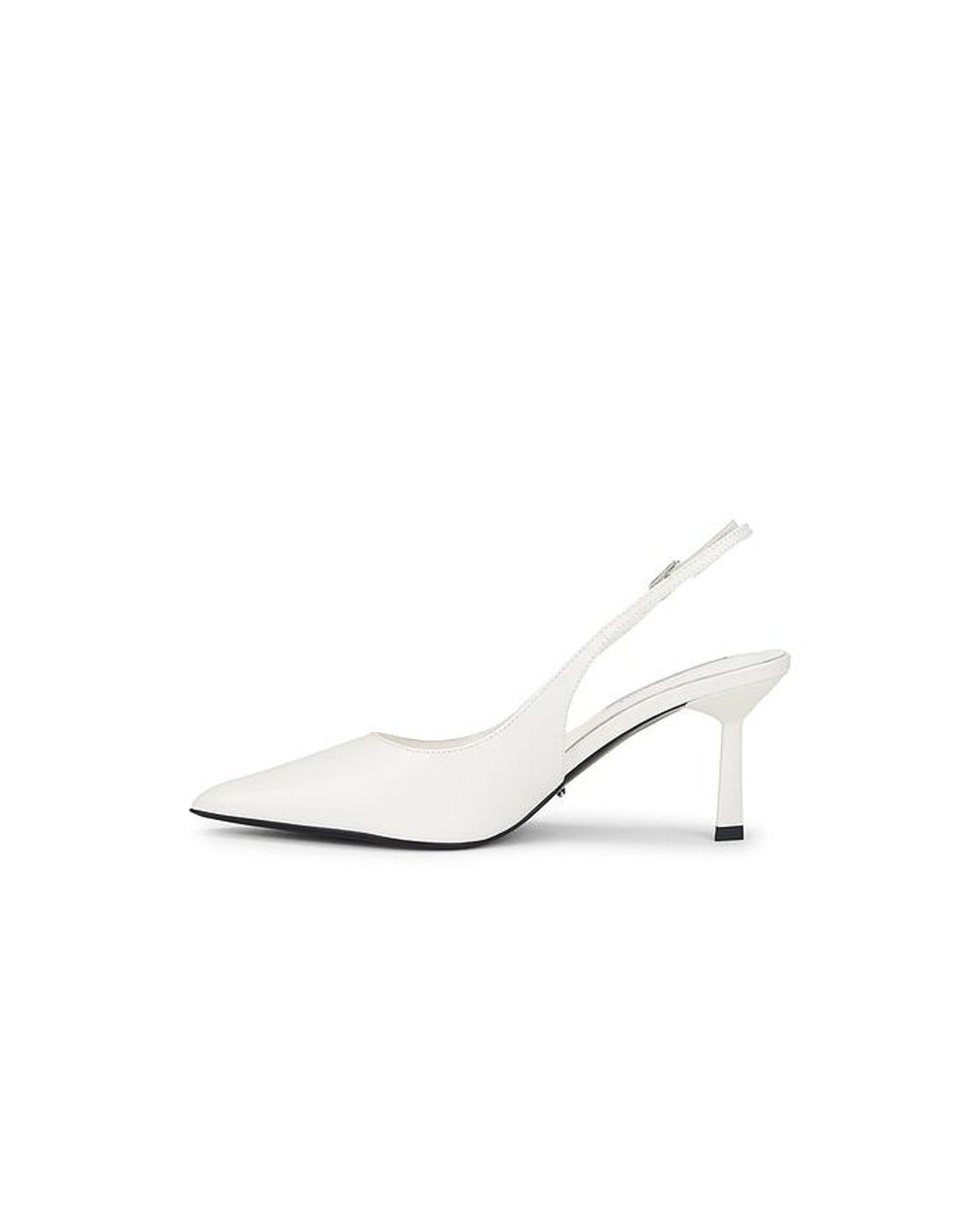 Tony Bianco White Baz Pump