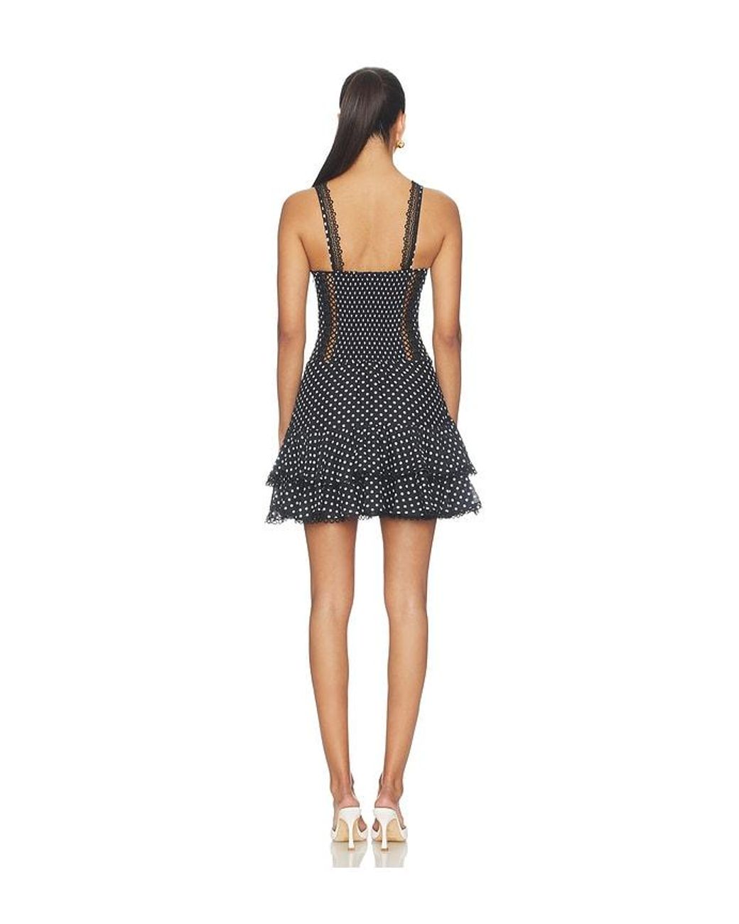 Charo Ruiz Black Carmen Short Dress