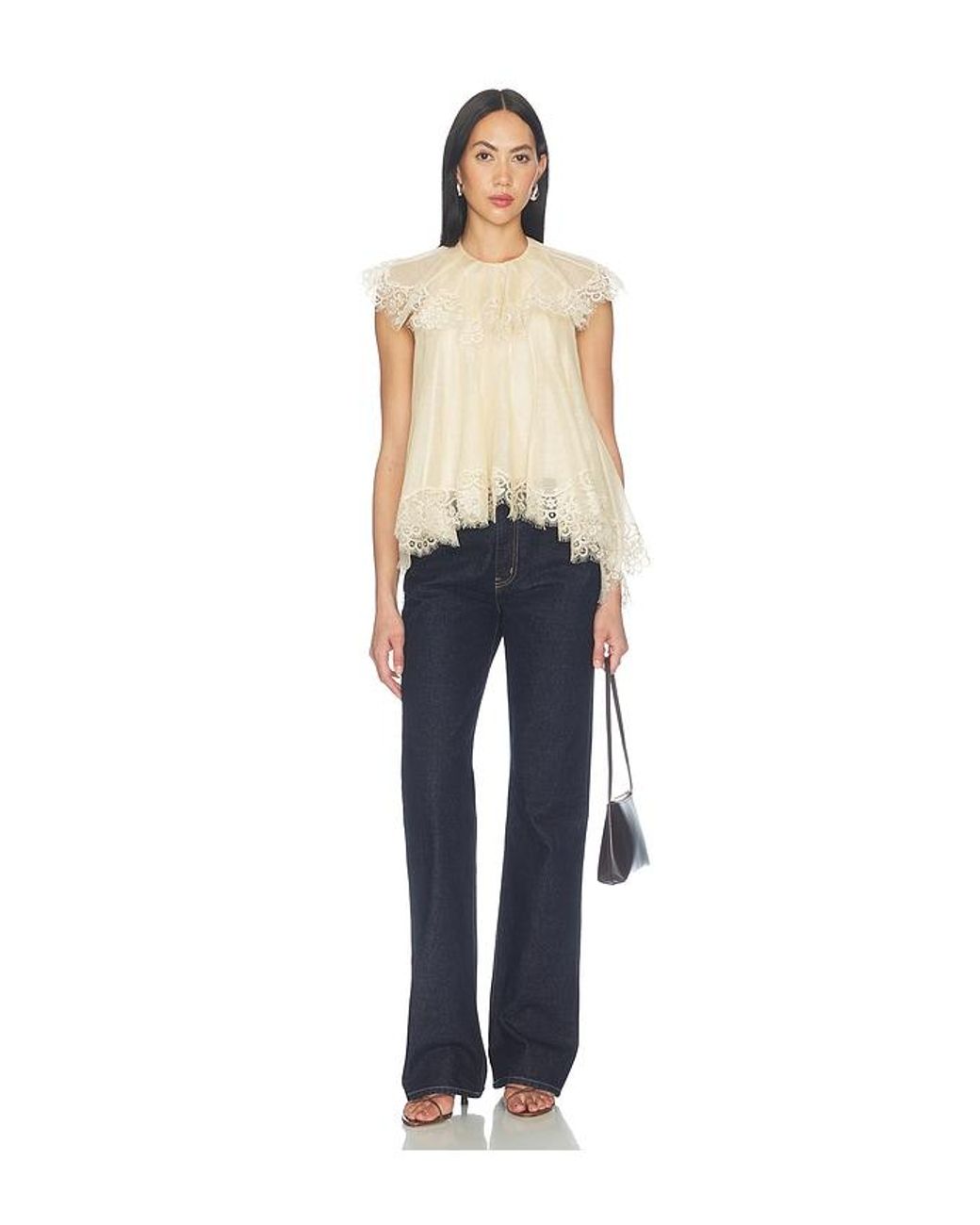 Zimmermann White Ascent Flutter Top