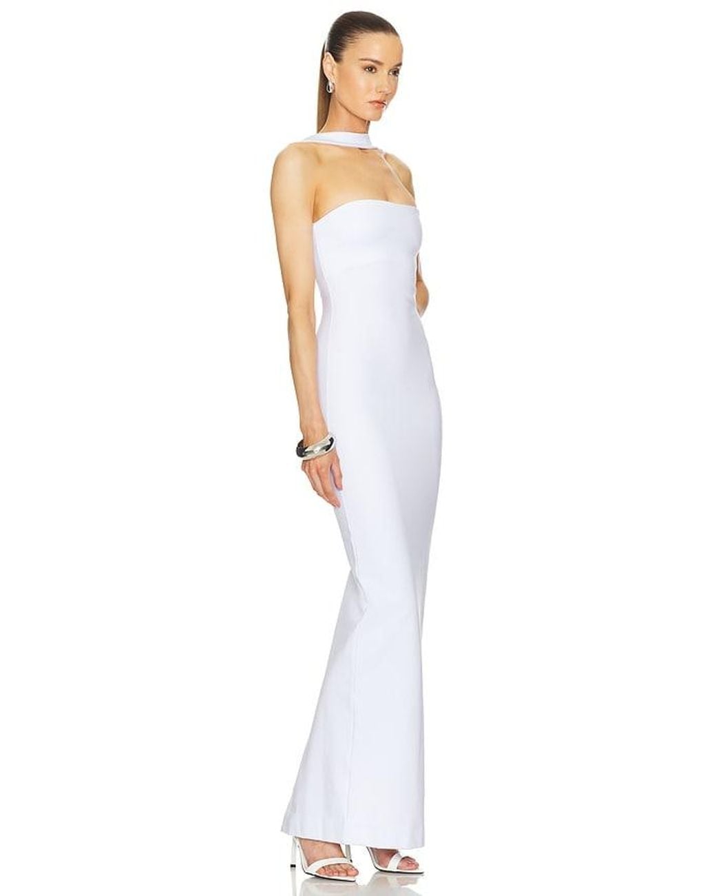 Helsa White The Stephanie Dress