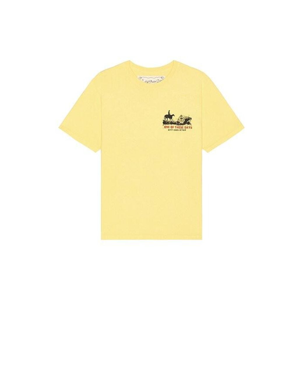 One Of These Days Yellow Trail Of Dust Tee Shirt for men