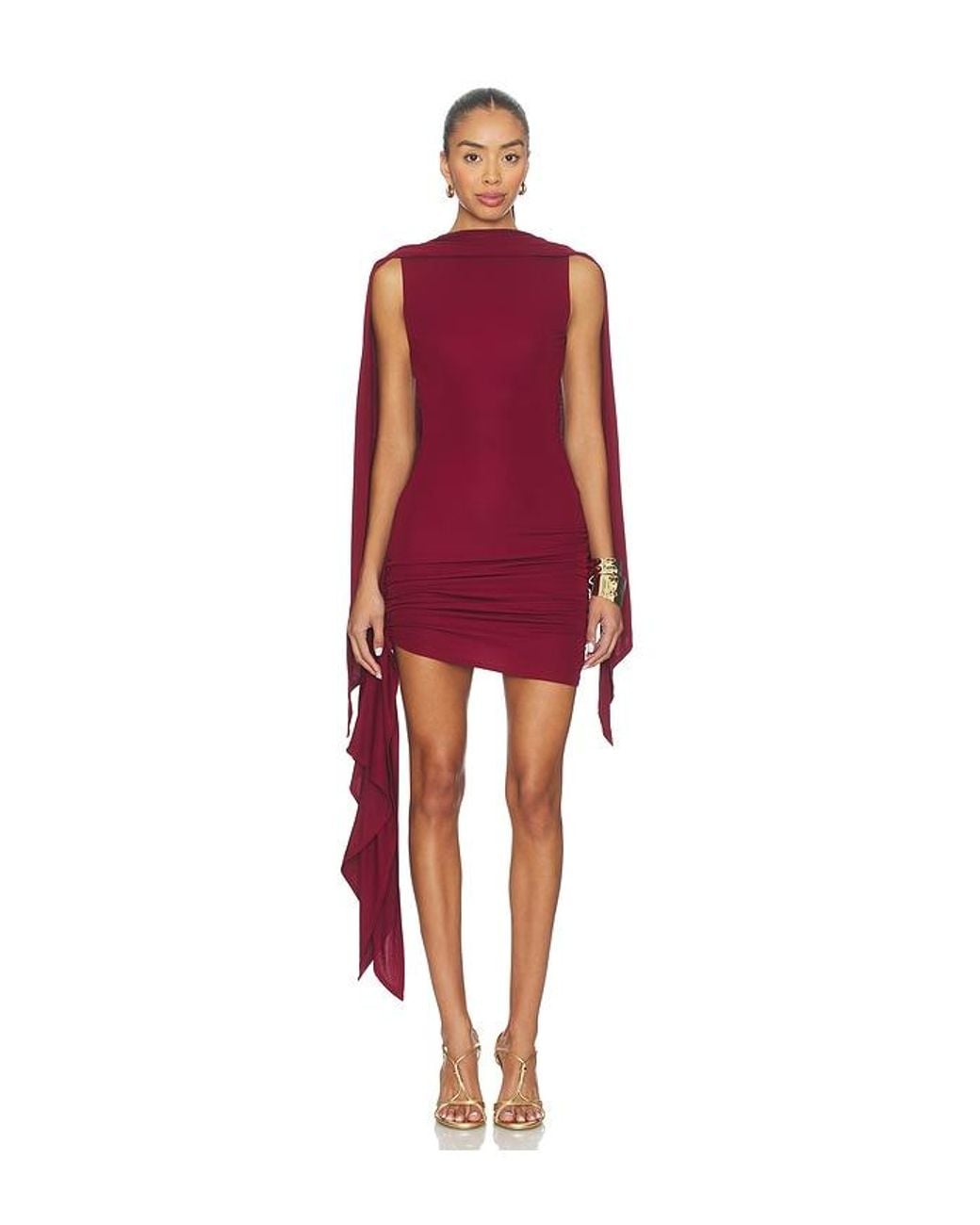 Nbd Red Yuval Mini Dress