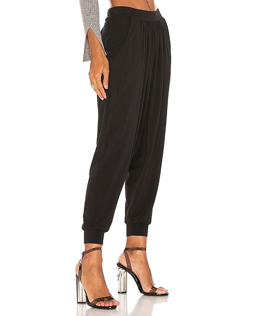 Bobi Black Jersey Jogger