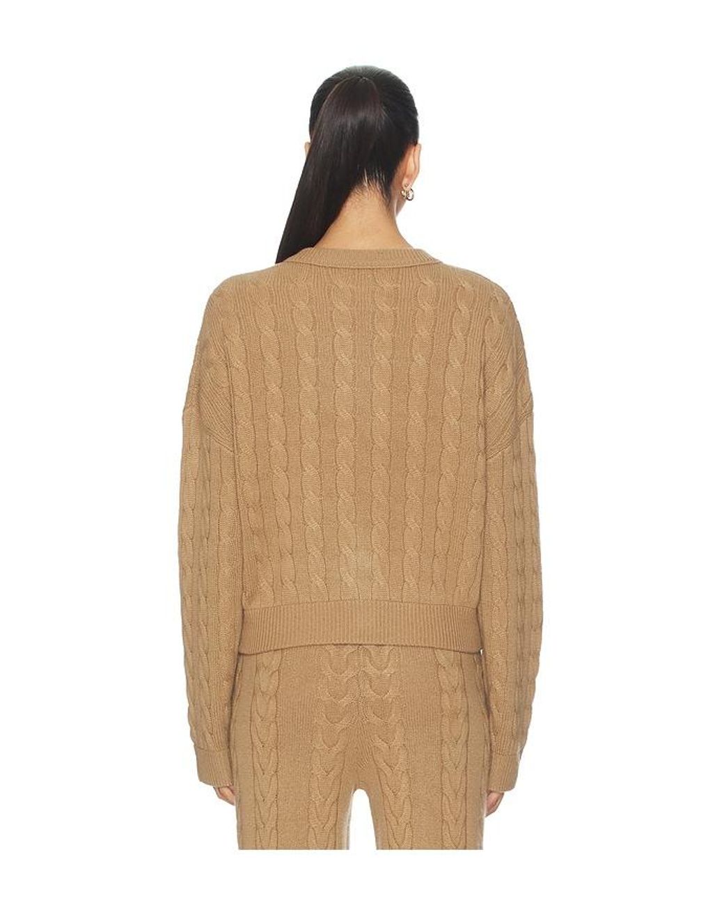 Lisa Yang Natural Cassie Cardigan
