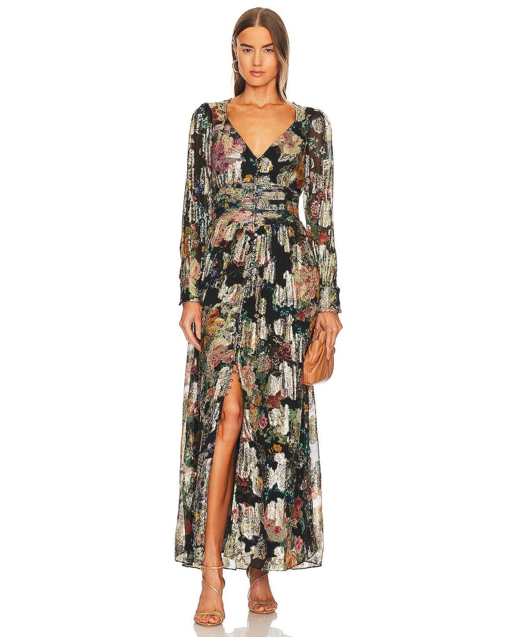 Hemant & Nandita Maxi Dress in Black Lyst