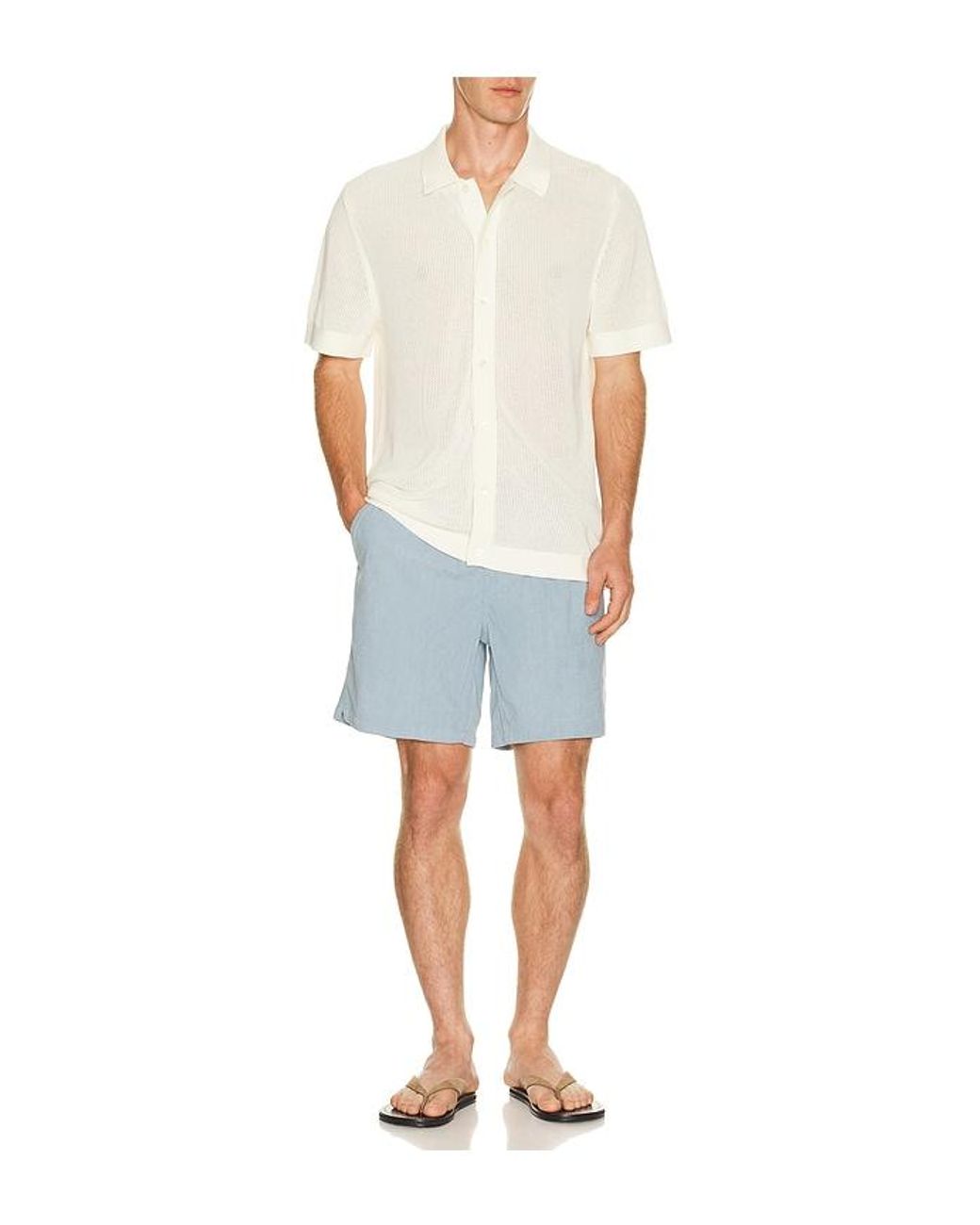 Brixton Blue Everyday Corduroy Short for men