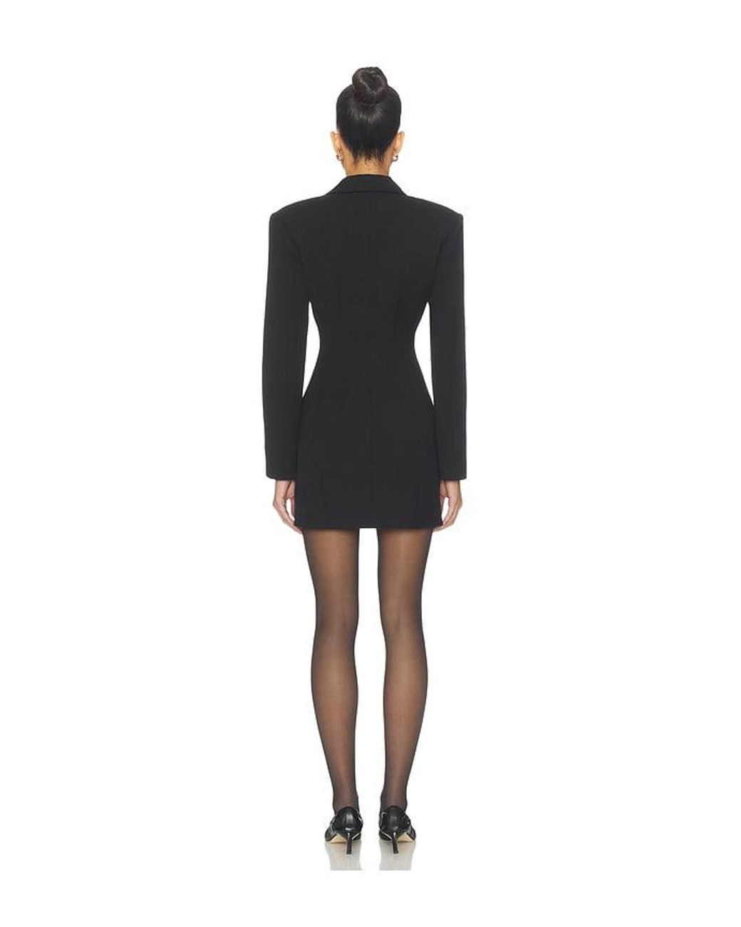 AEXAE Black Minikleid