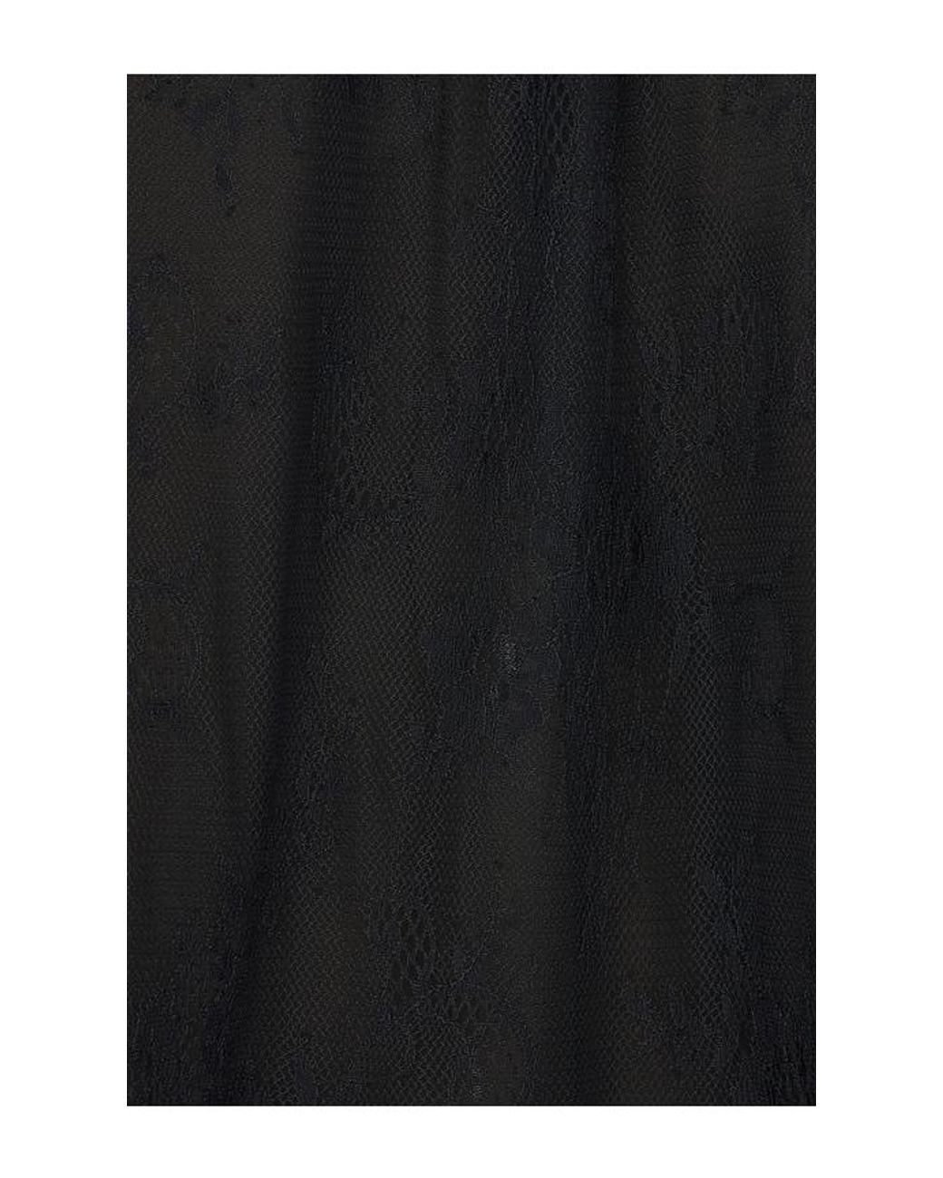 Cami NYC Black Tully Lace Blouse