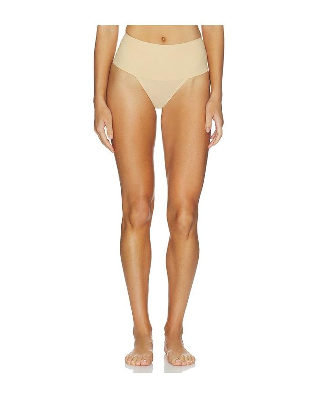 Spanx White Supersmooth Undie-Tectable Thong
