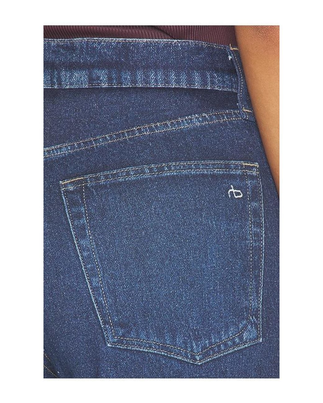Rag & Bone Blue Miramar Terry Sofie Full Length