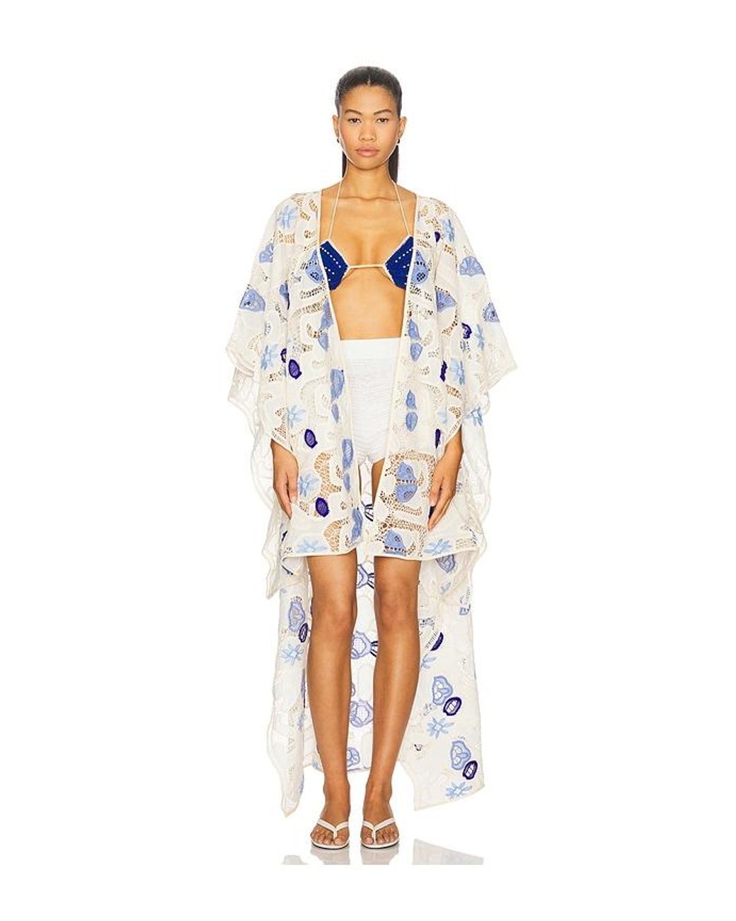 Agua Bendita White Dara Robe