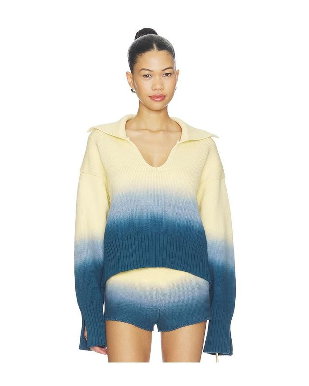 Solid & Striped Blue The Lola Pullover