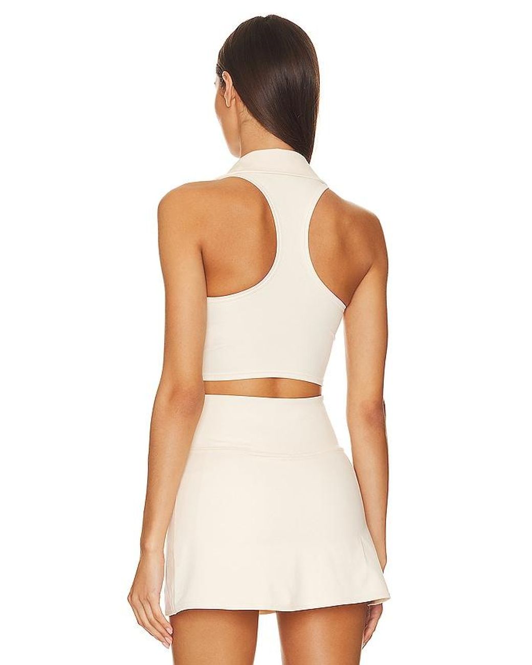 WellBeing + BeingWell Natural Movewell Frankie Cropped Tank
