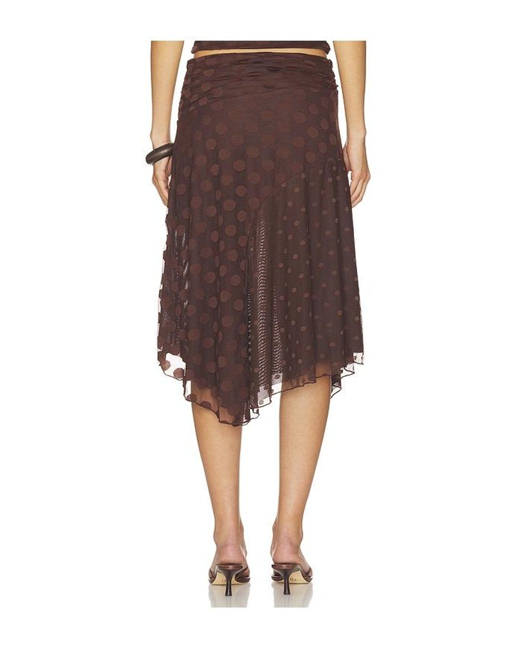 SOVERE Brown Blyth Skirt