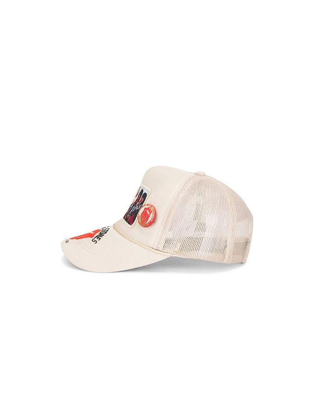 MadeWorn Red Rolling Stones Trucker Hat