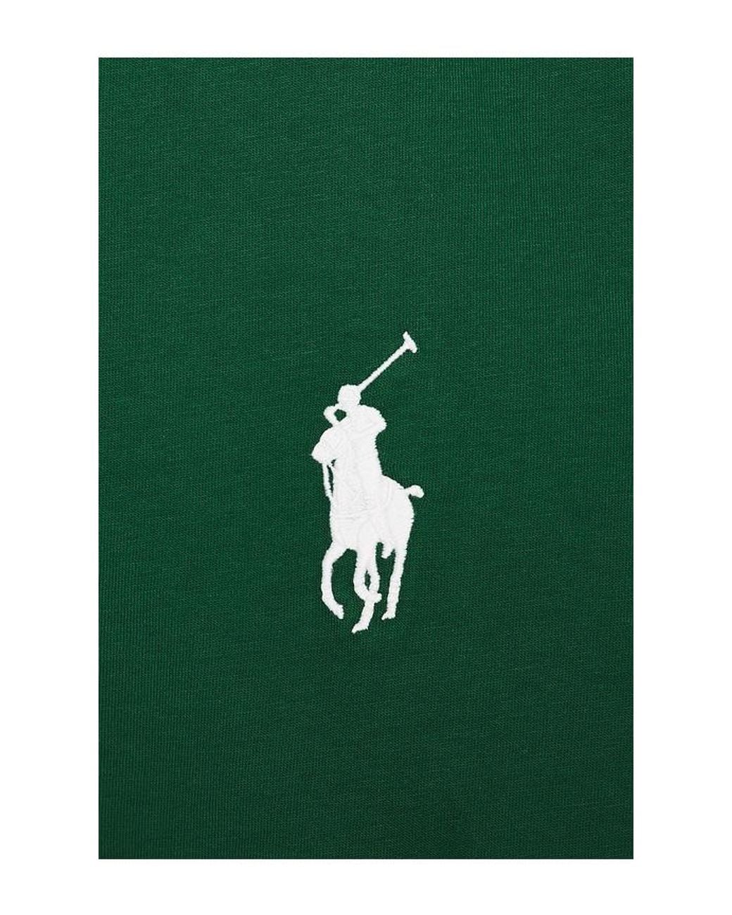 Polo Ralph Lauren Green Italy Short Sleeve T-Shirt for men