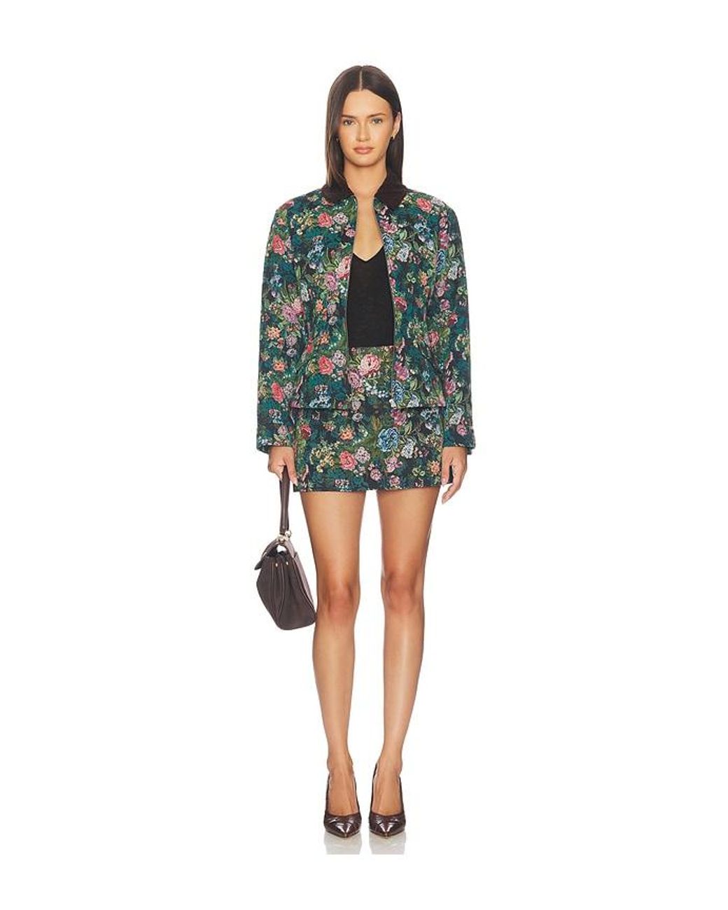 Amanda Uprichard Green Jalen Jacket