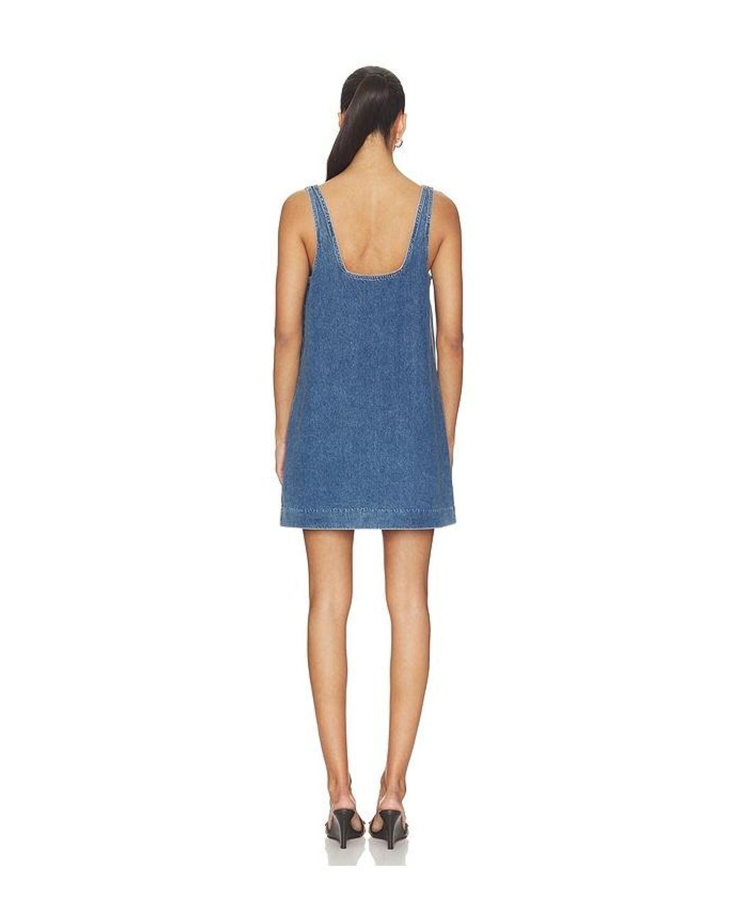 Citizens of Humanity Blue Silvana Shift Dress