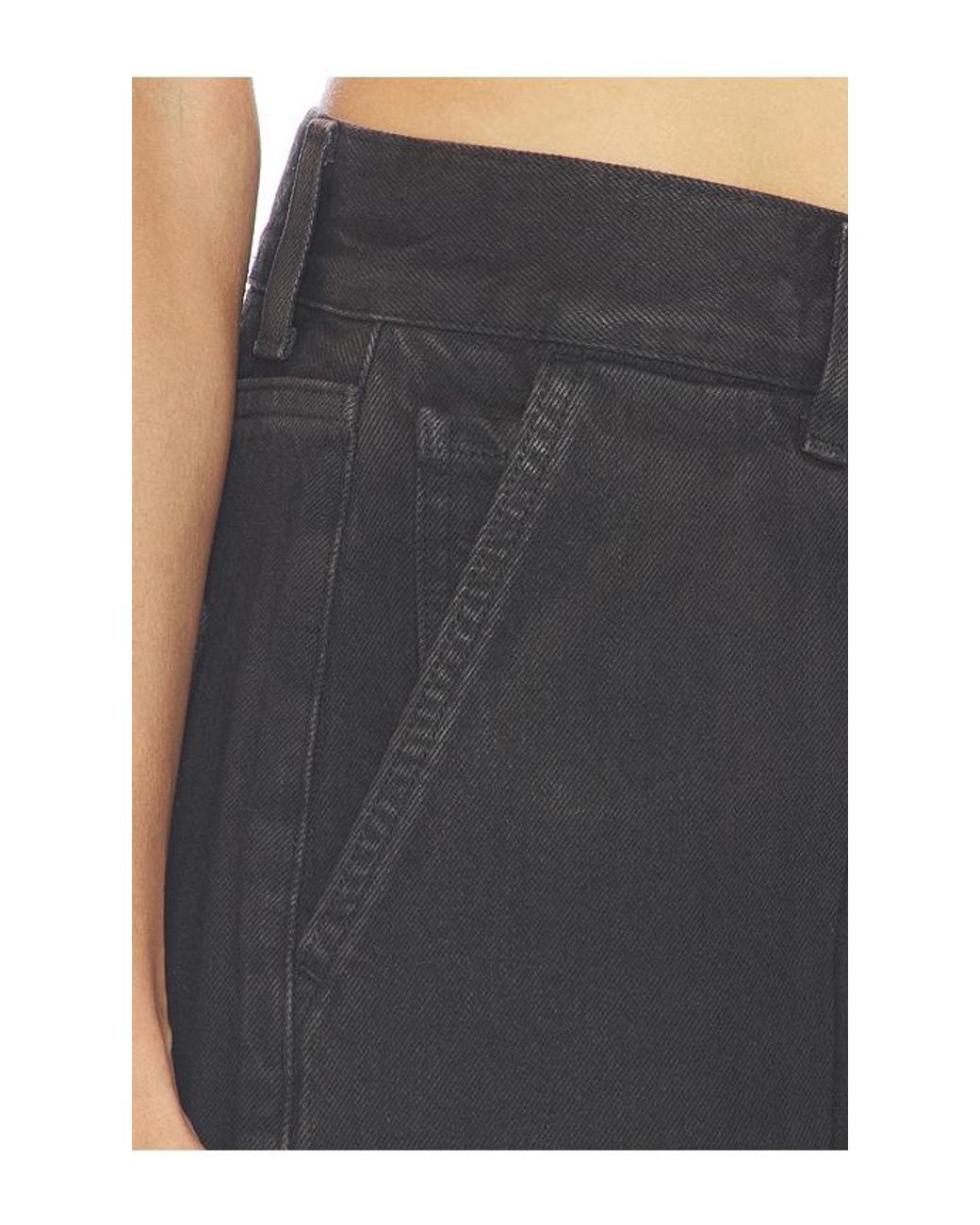 Agolde Black Low Curve Utility Jean
