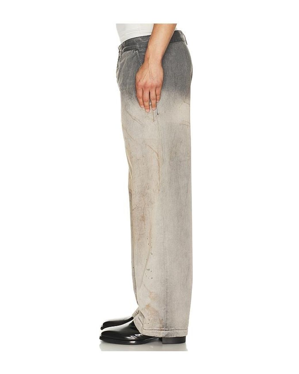Our Legacy Gray Rig Chino Pant for men