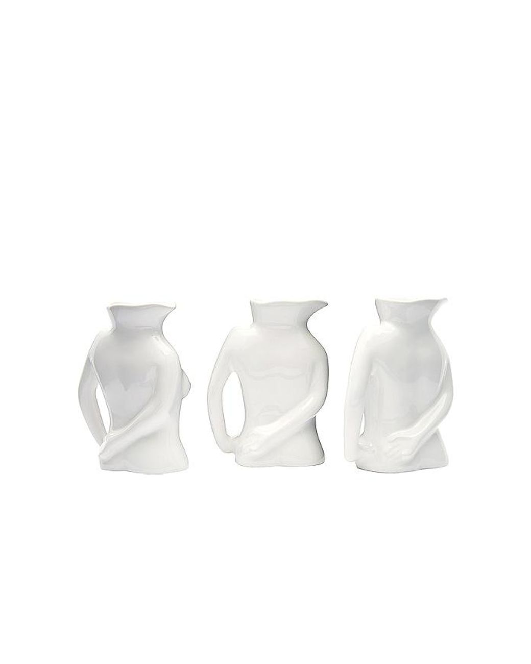 Anissa Kermiche Trio Of Mini Jugs Jug in White Lyst UK