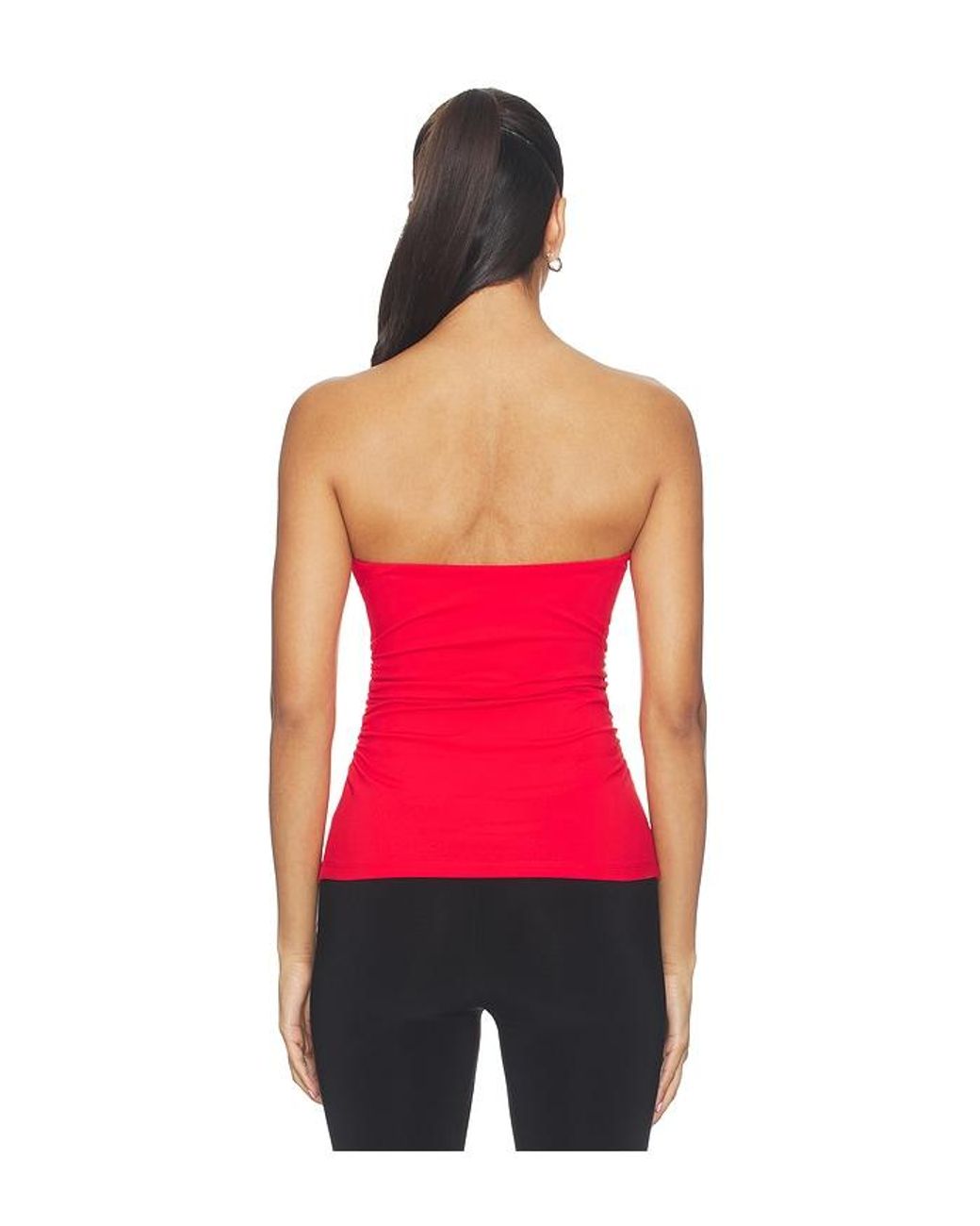 Susana Monaco Waist Gathered Tube Top