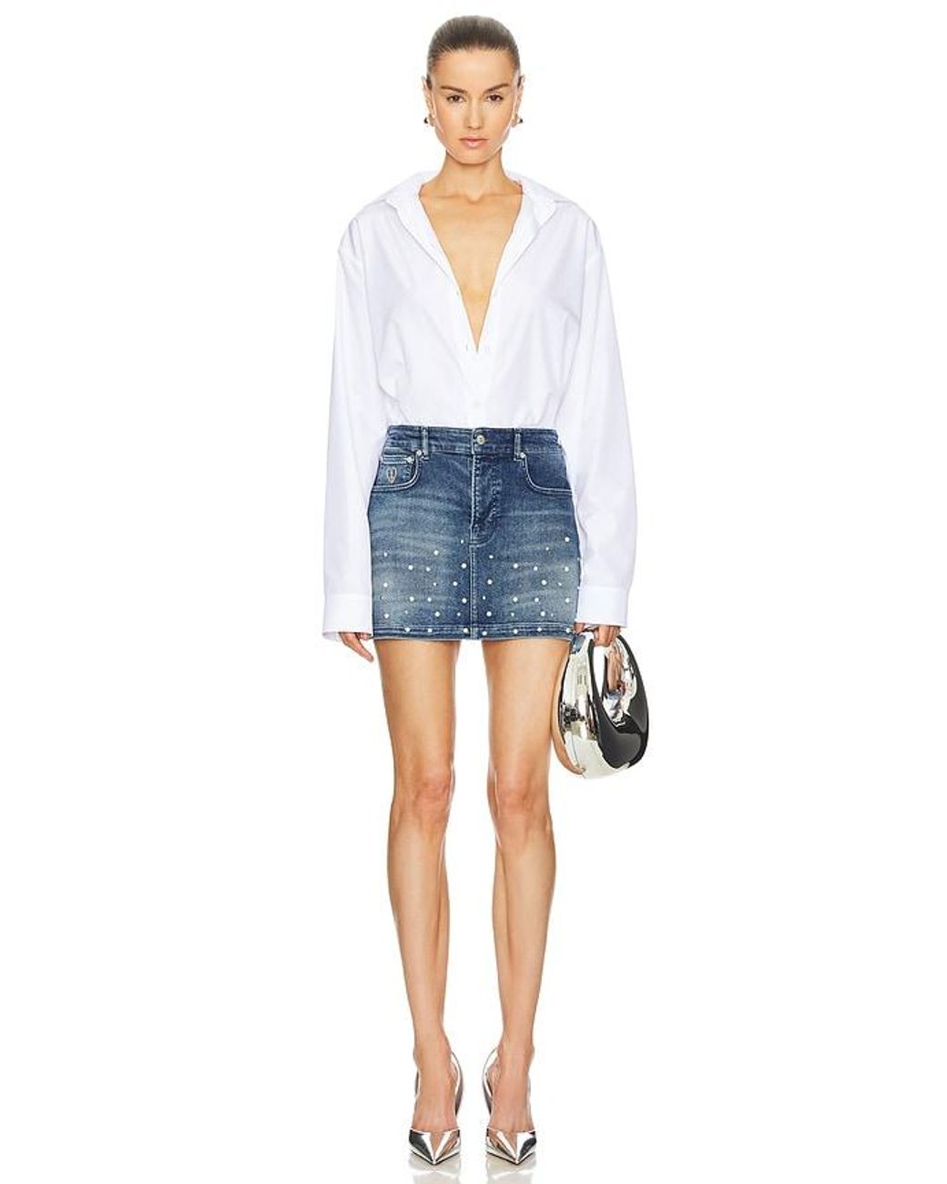 Moschino White Button Up Shirt