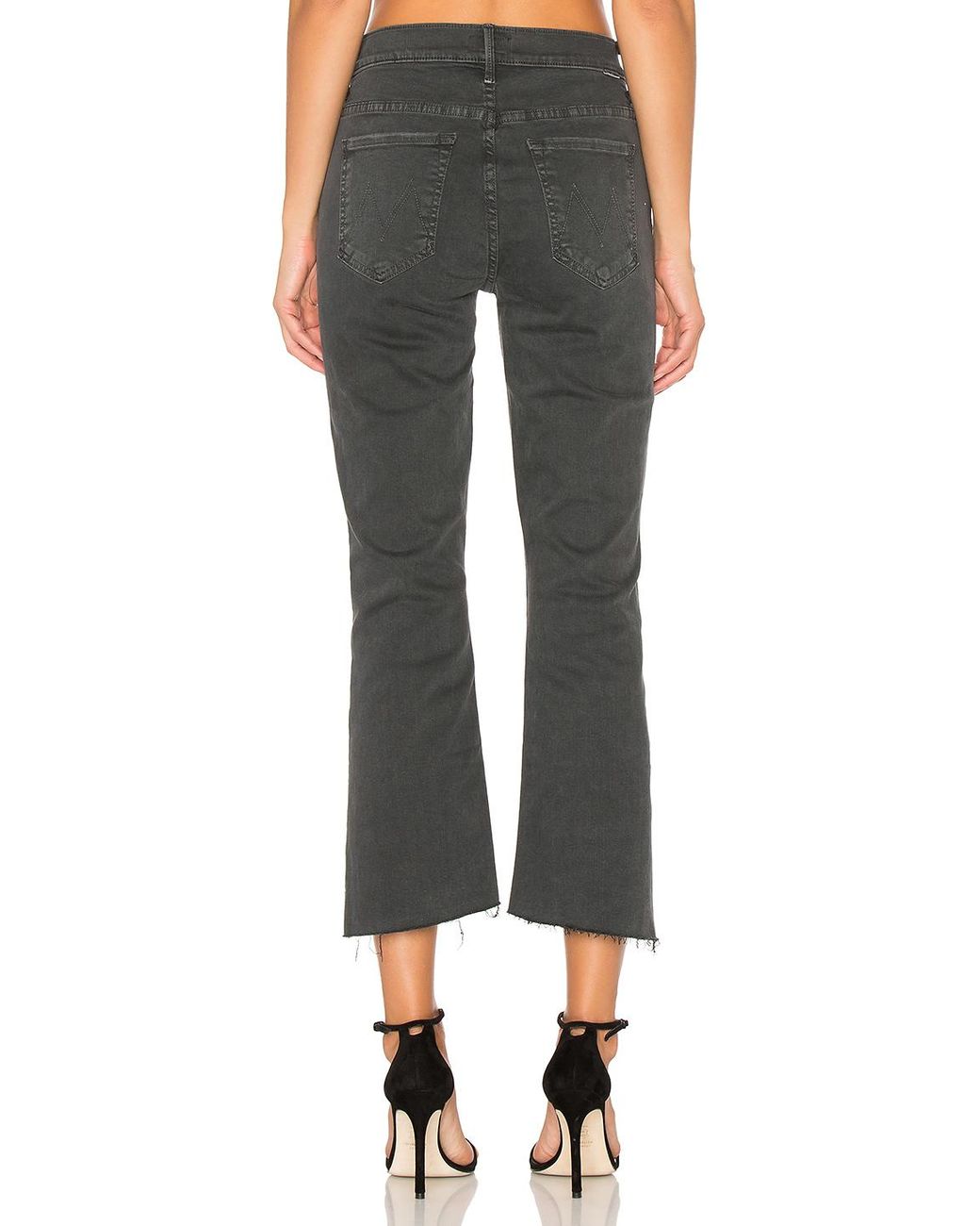 Mother insider crop jeans 2024 black