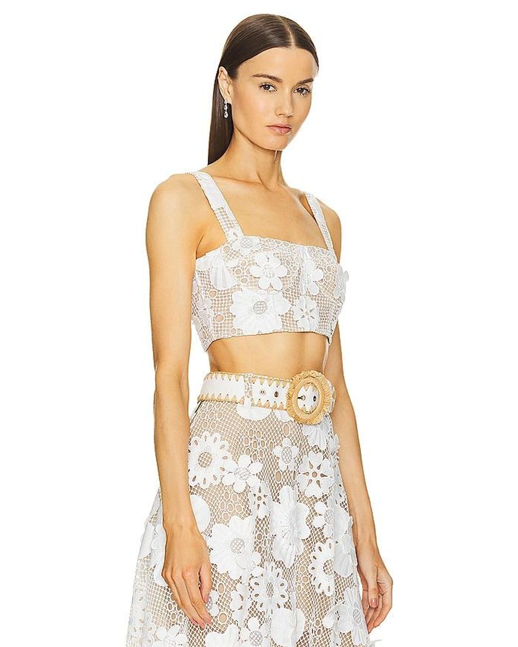Bronx and Banco White Emerie Top