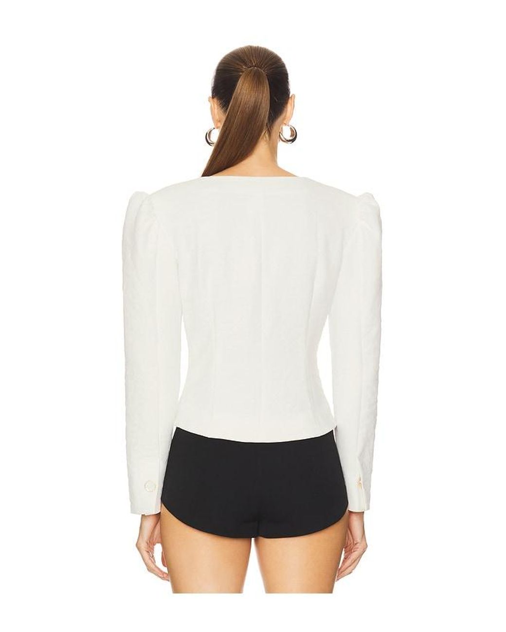 For Love & Lemons White Kristen Blazer