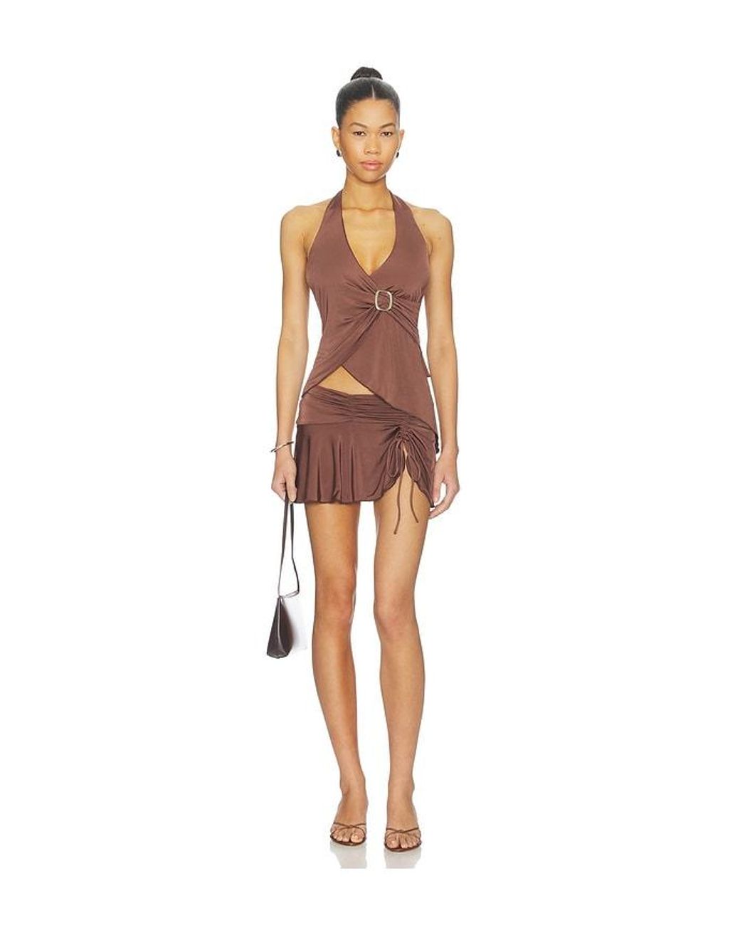 I.AM.GIA Brown X Revolve Amy Skirt