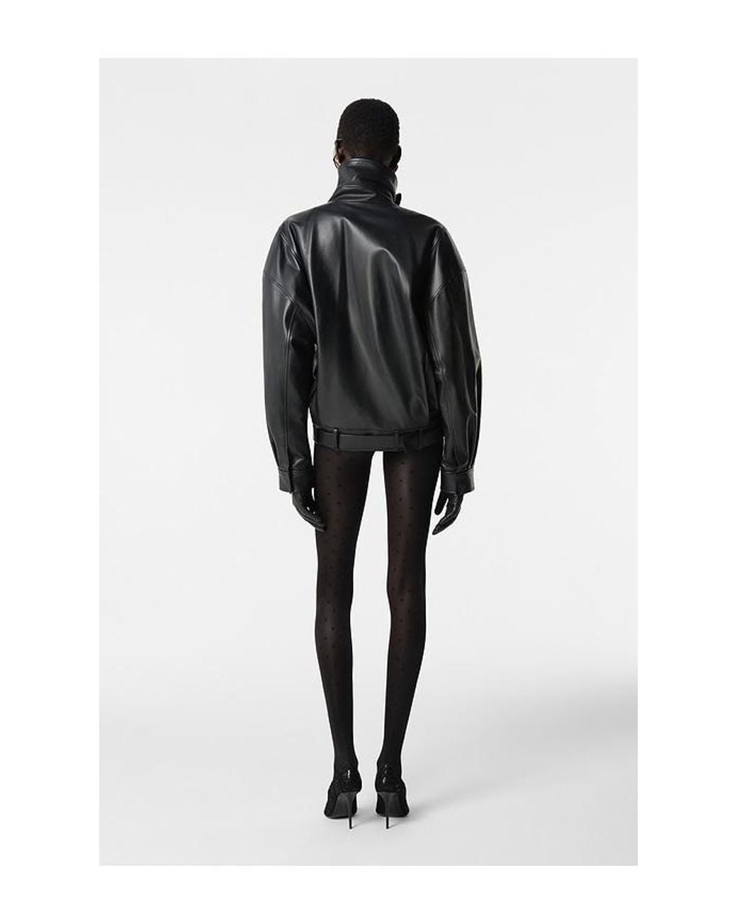 REVOLVE LOS ANGELES Black Kova Leather Jacket