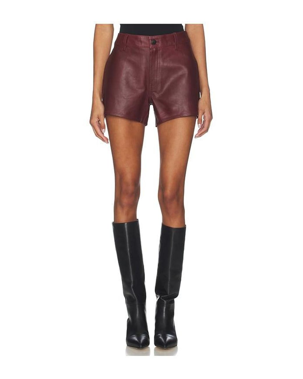 DL1961 Multicolor Zoie Leather Short