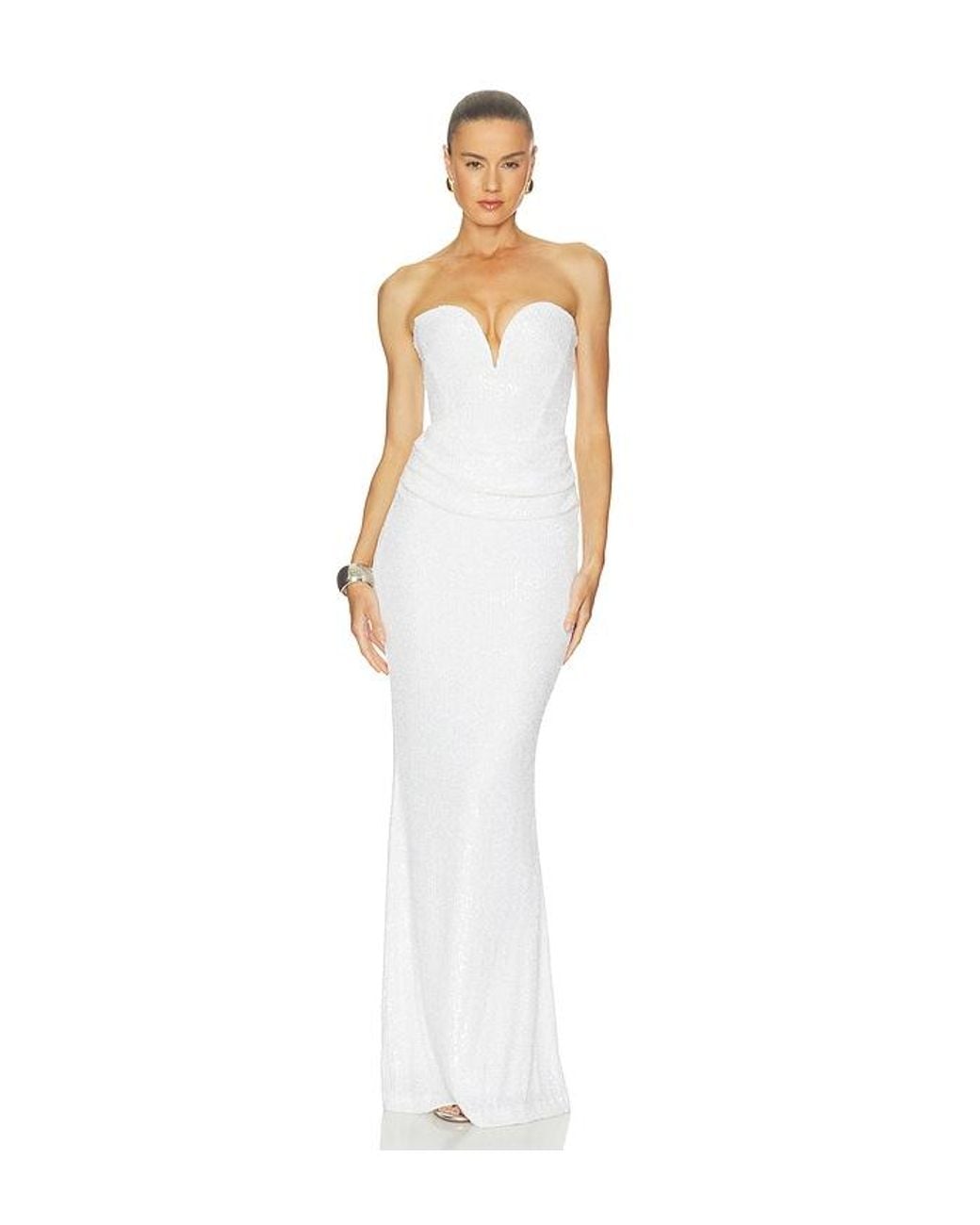 Nookie White Dante Maxi Dress