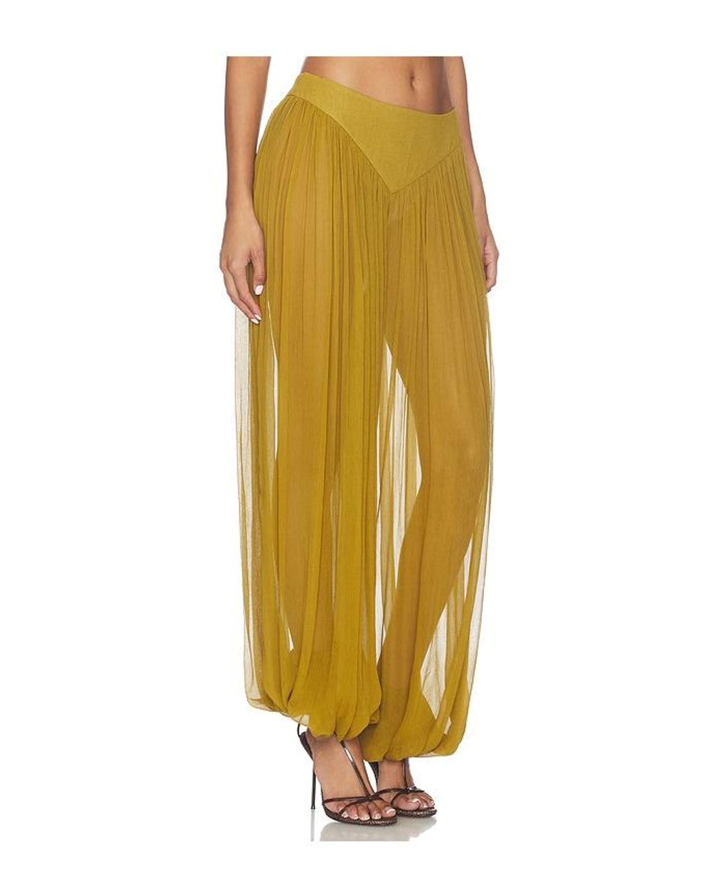 retroféte Yellow Marisel Pant
