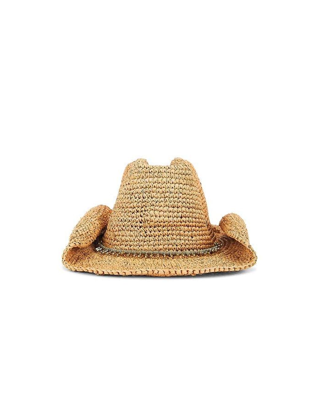 Flora Bella Natural Kendra Lux Cowboy Hat