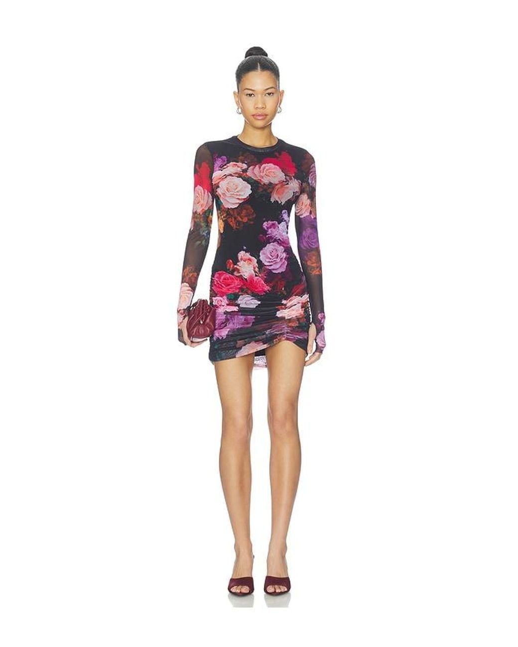 AFRM Red Mirza Dress