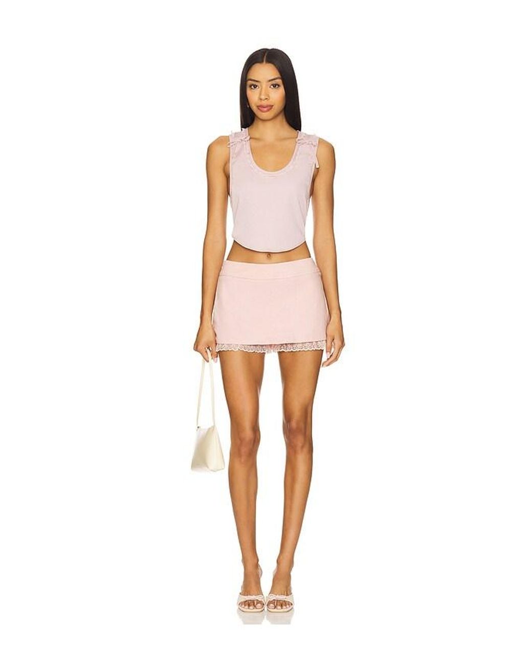 Amelie Teje Pink Cruz Cami