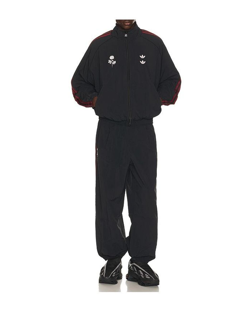 Adidas Originals Black X Willy Chavarria Woven Trackt for men