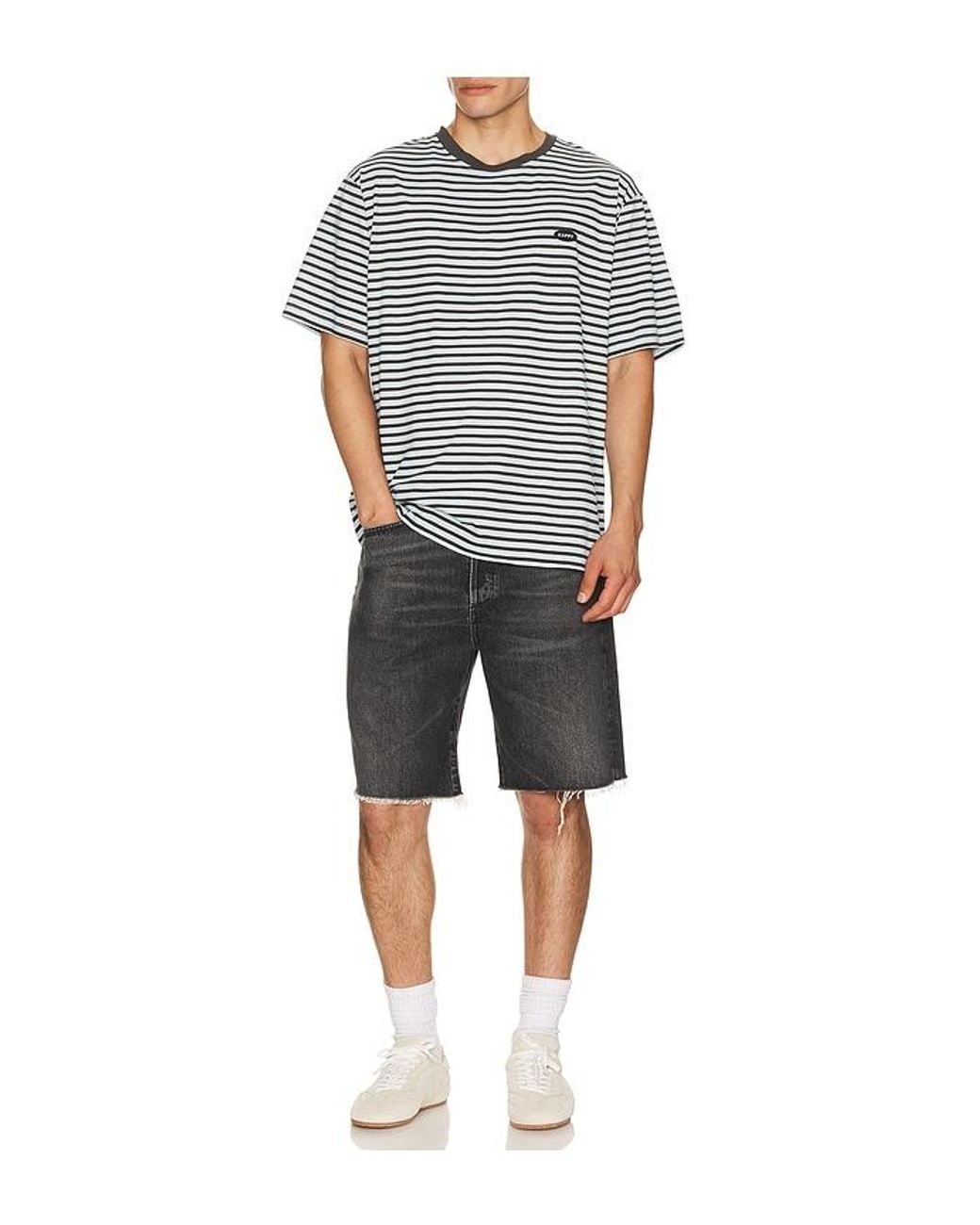 Agolde Black Anson Short for men