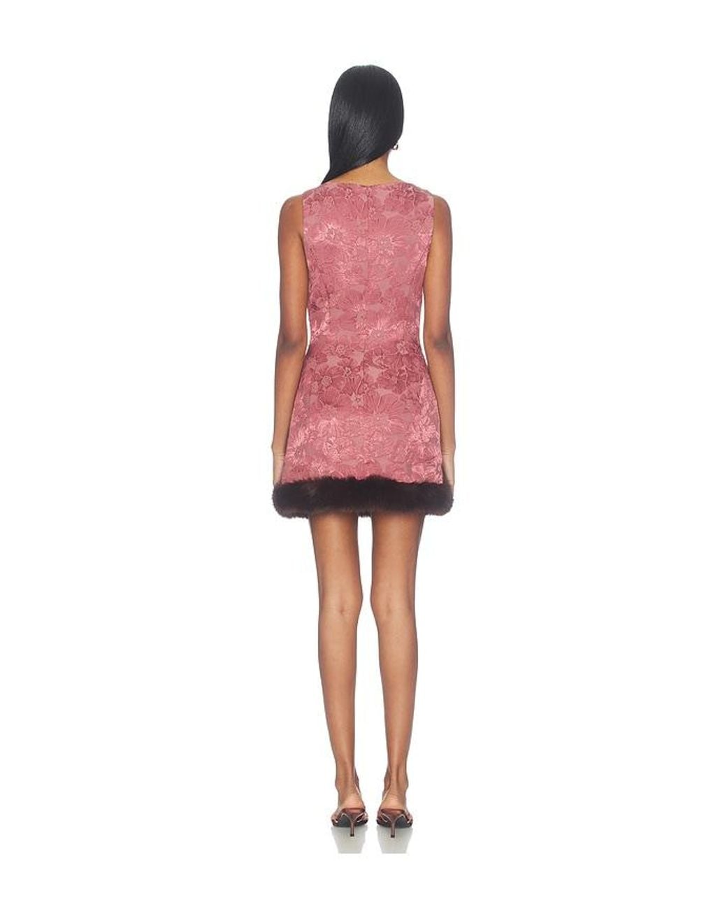 Amanda Uprichard Red Tonya Dress