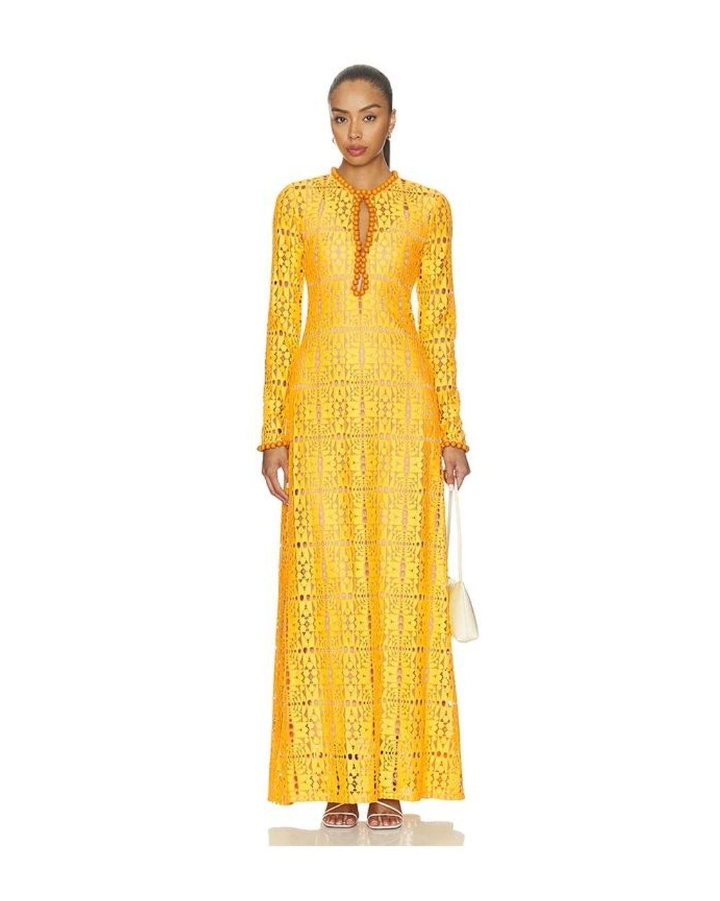Alexis Yellow Casilda Dress