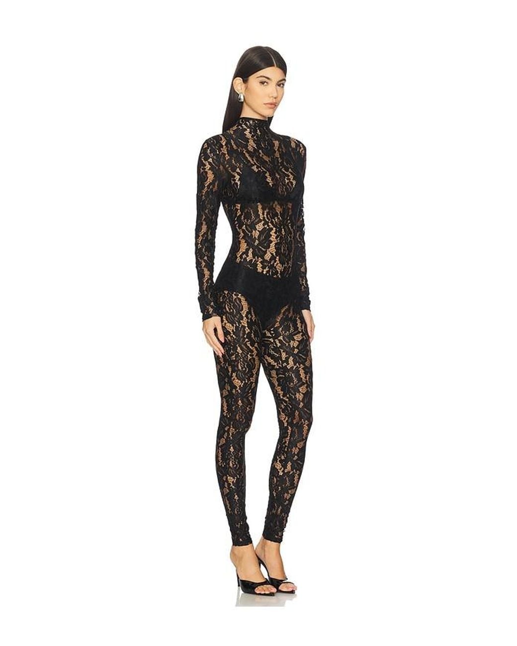 Nookie Black Lennox Catsuit
