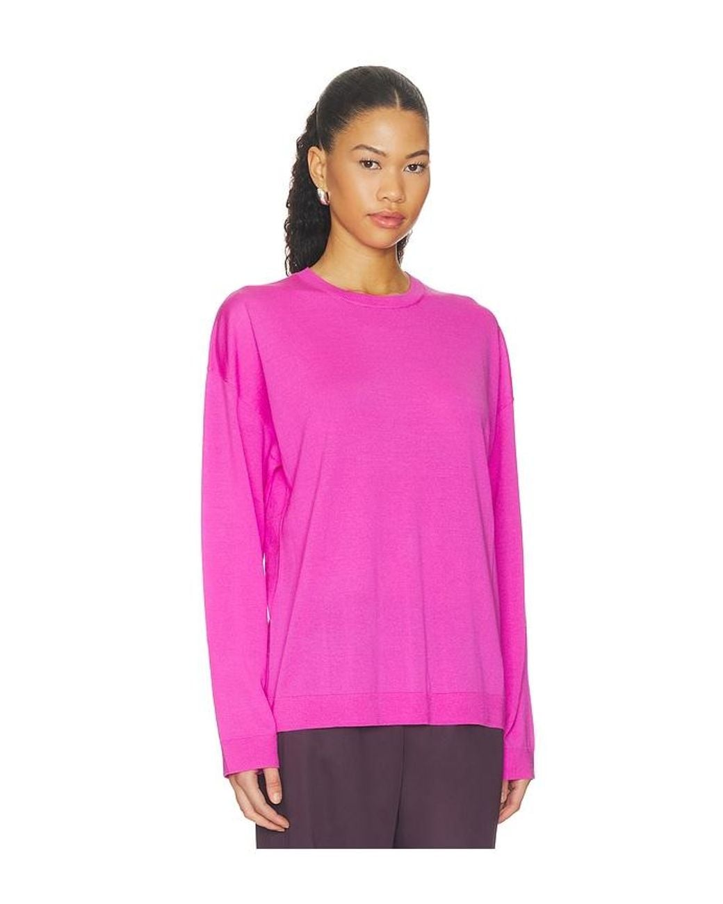 Leset Pink James Oversized Crewneck