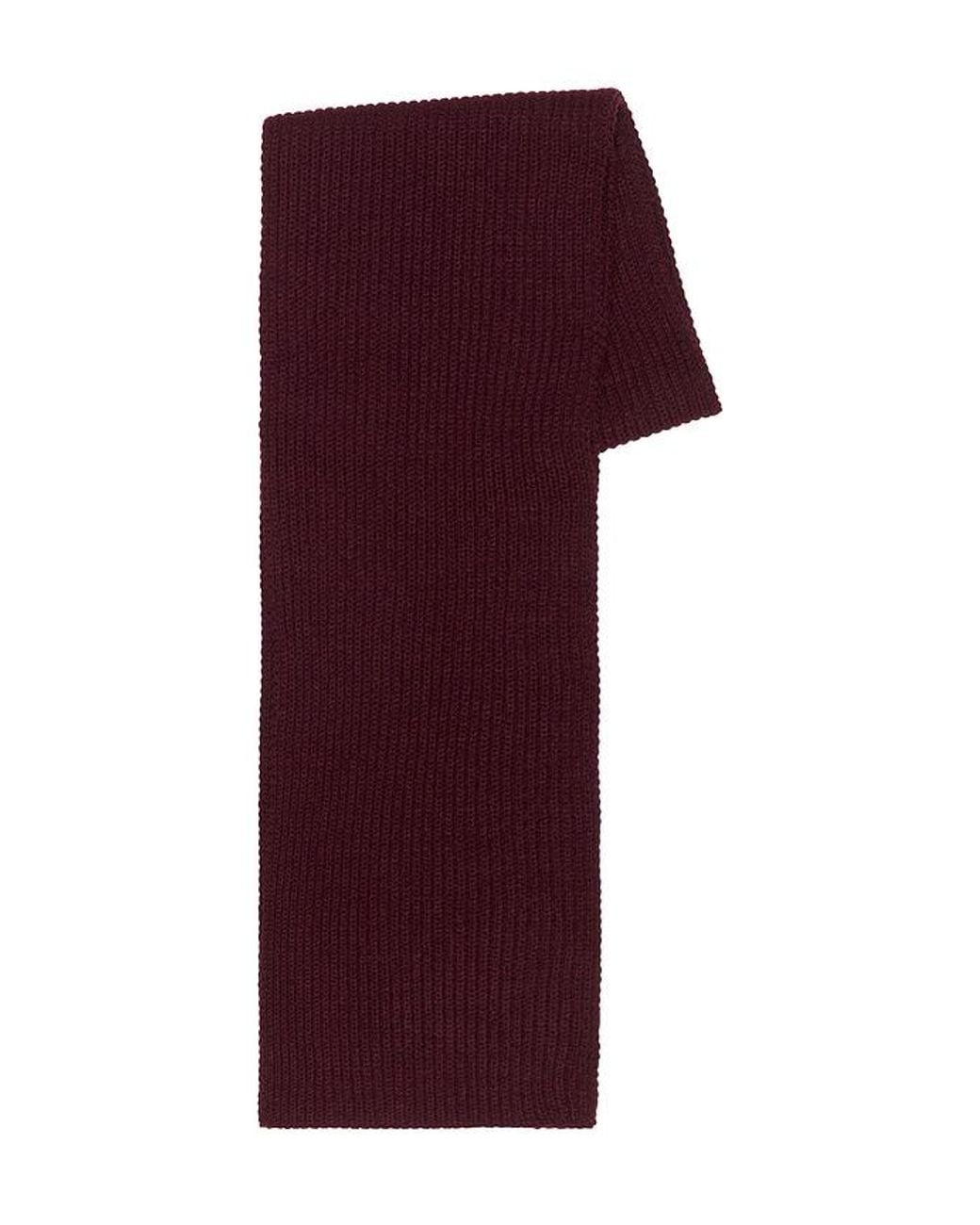 Hat Attack Brown Refined Knit Scarf